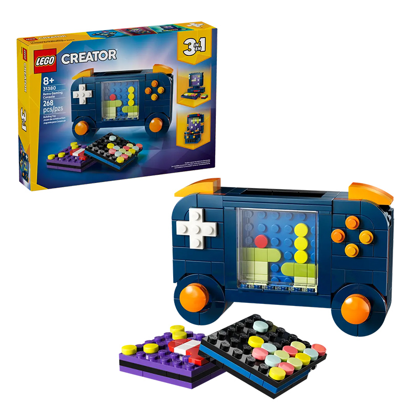 Retro Gaming Expo - Конструктор LEGO Creator 3-в-1 LG-31380: Ретро-игровая
