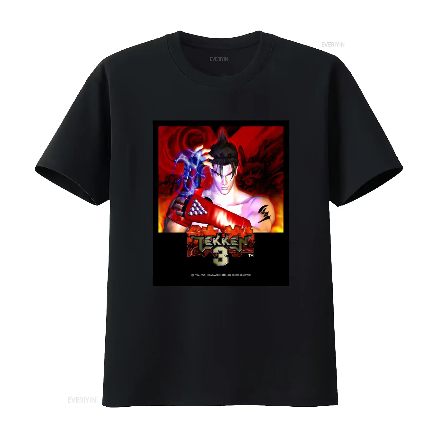 Retro Gaming T Shirts - Винтажная футболка с принтом видеоигры Tekken