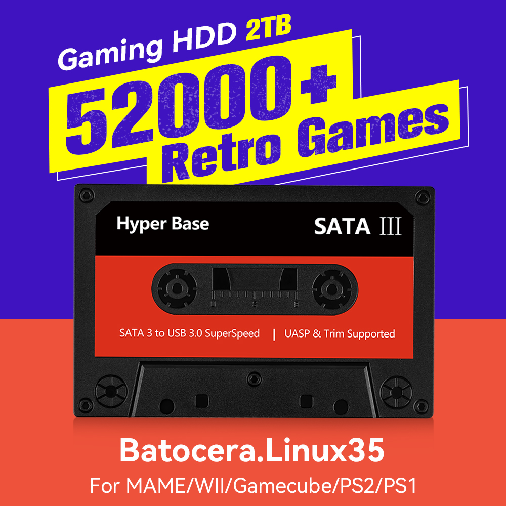 Retro Gaming Windows - Игровая консоль Batocera 500 ГБ/2 ТБ