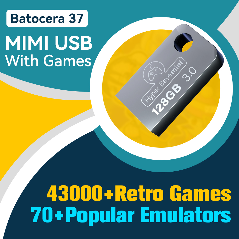Retro Gaming Emulator Pc - Игровые консоли Hyper Base Mini 128