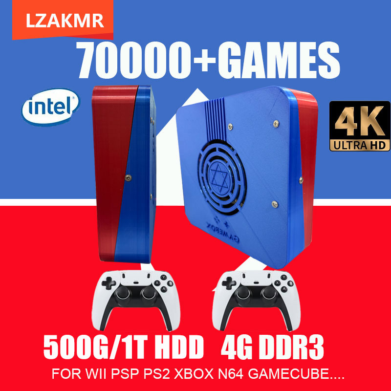 Retro Gaming Ps2 - Игровая консоль GD10 с двумя системами,