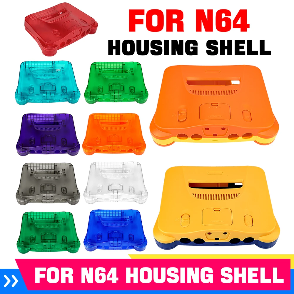 Retro Gaming N64 - 11 ЦВЕТОВ Сменный корпус для игровой