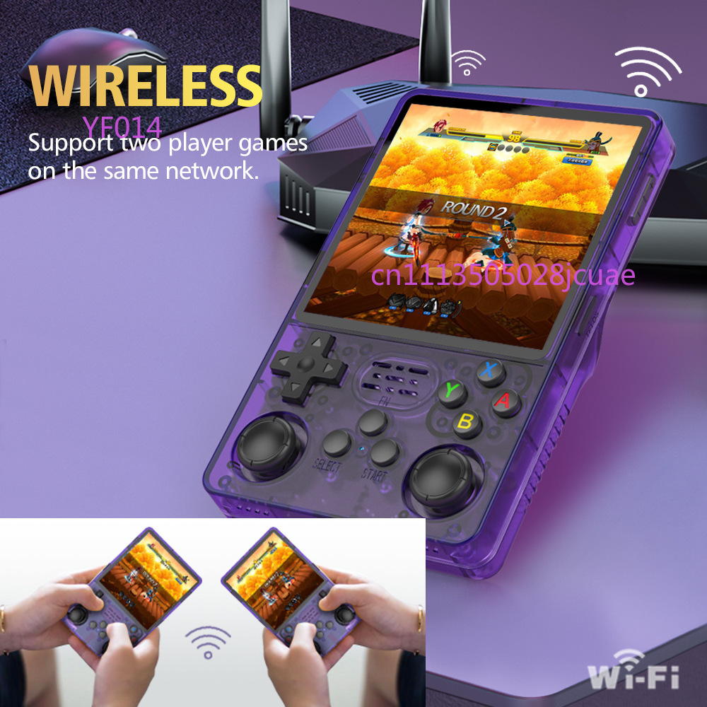 Retro Gaming Console - Портативная игровая консоль R36Plus с открытым