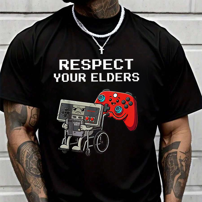 Retro Gaming T Shirts - Мужская модная футболка в стиле ретро