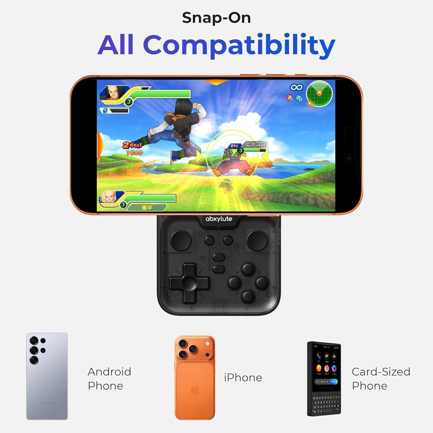 Retro Gaming On - Игровой контроллер M4 Snap-On для Android