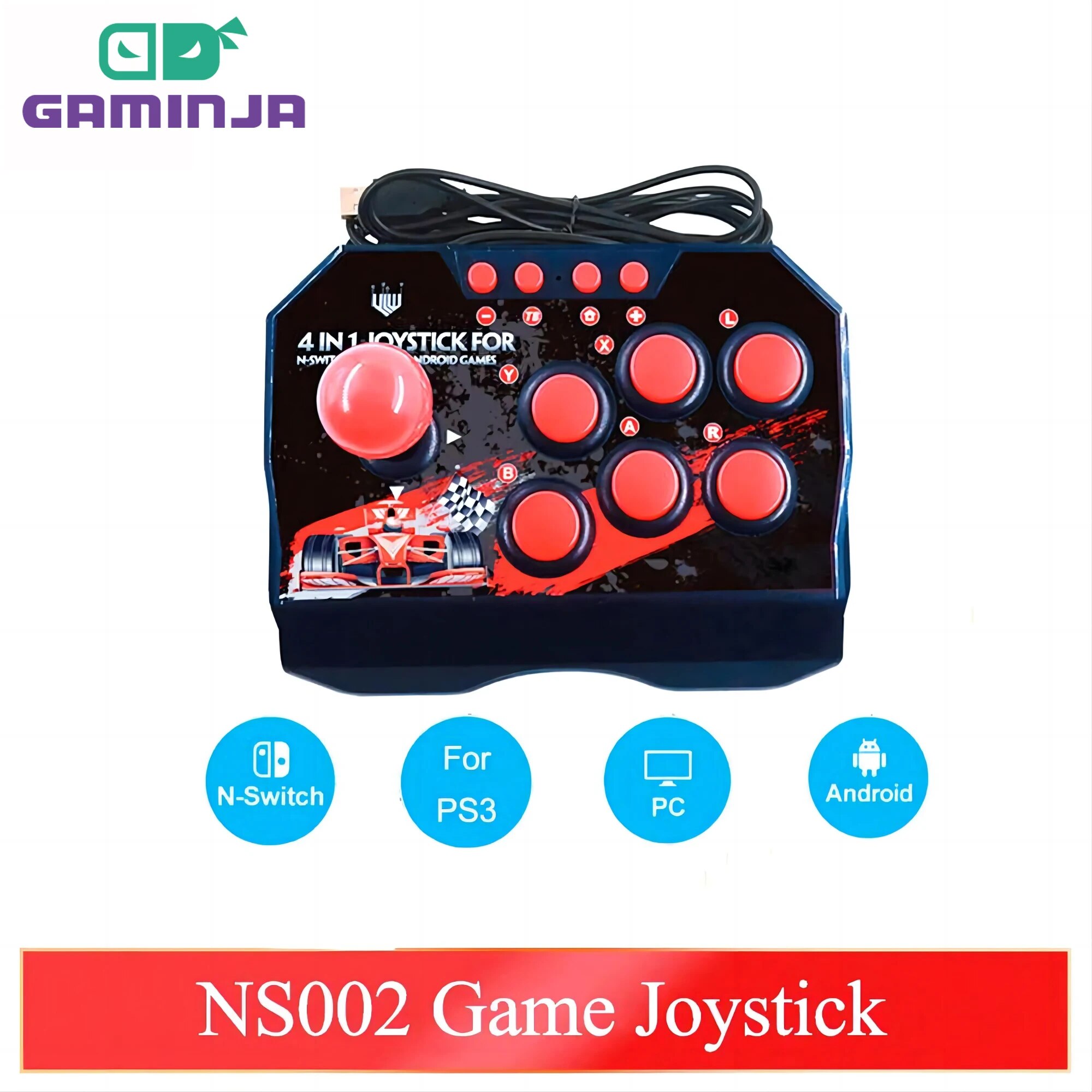 Retro X8 Gaming Console - GAMINJA NS002 4 в 1 Ретро