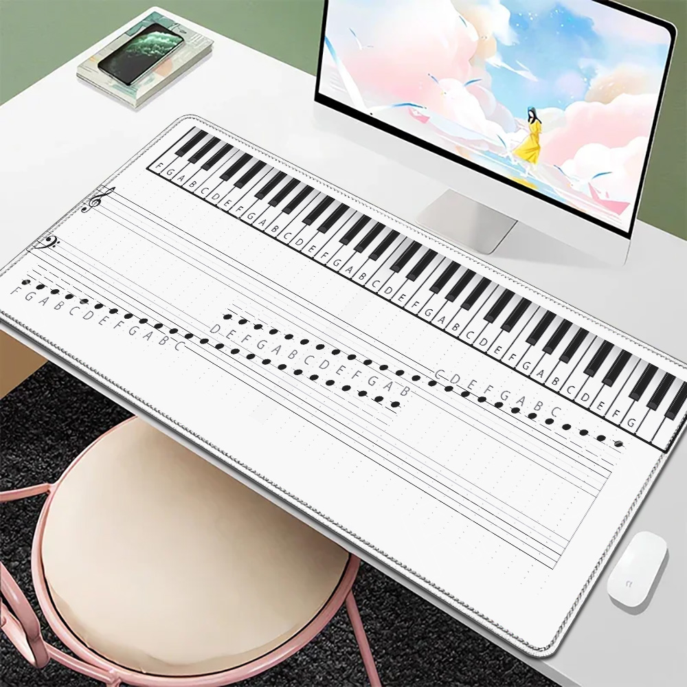 Retro Gaming Keyboard - Нескользящий резиновый настольный коврик разных размеров,