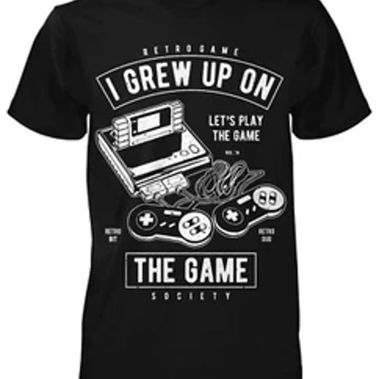 Retro Gaming On - Футболка I Grew Up On The