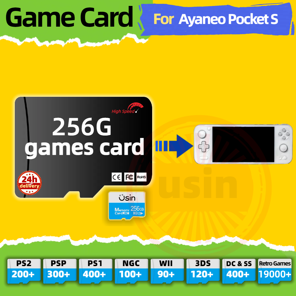 Retro Gaming Ps2 - Игровая карта для Ayaneo Pocket S