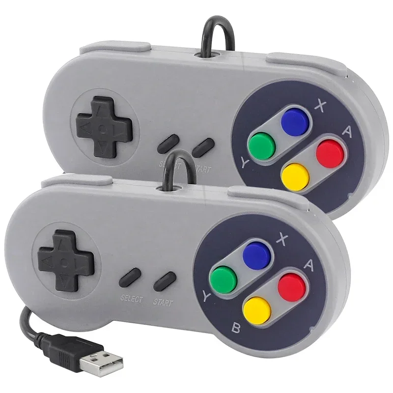 Retro Gaming Raspberry Pi 5 - USB-геймпад, ретро игровой джойстик, проводной контроллер