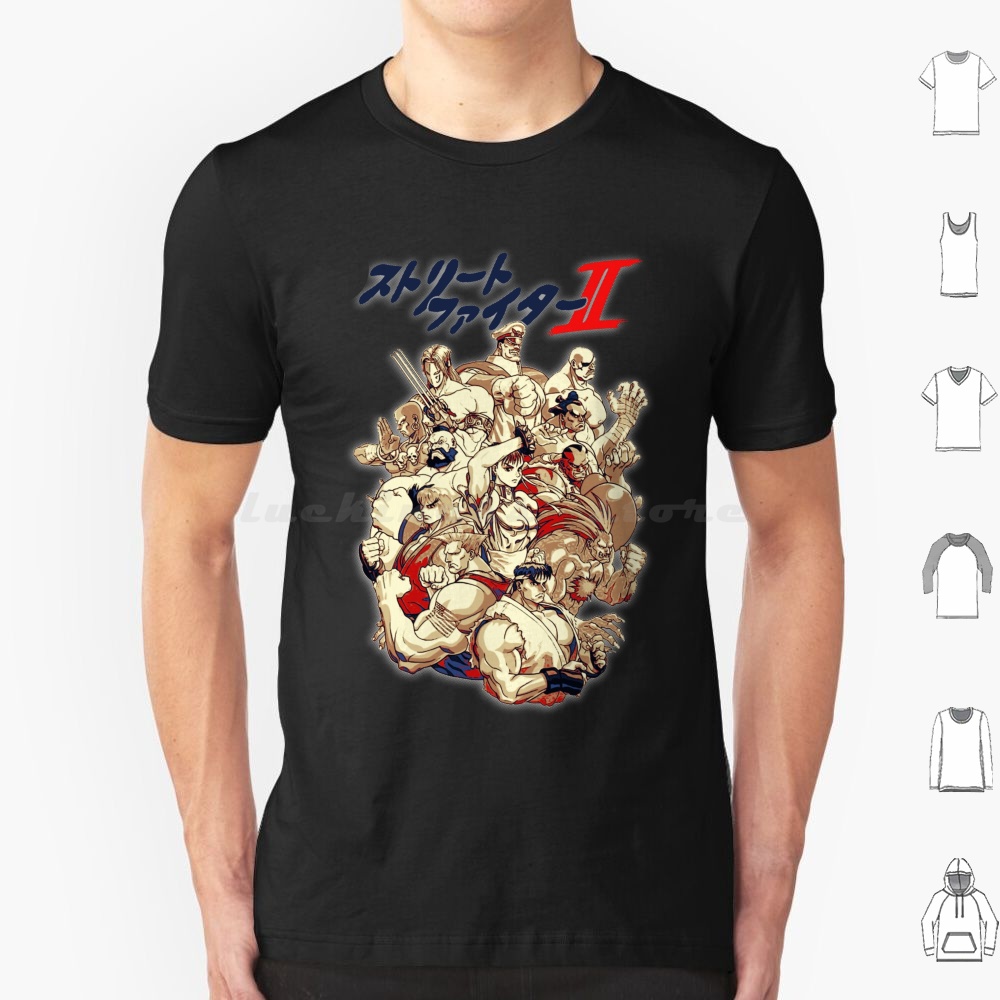 Retro Gaming Kent - Футболка Select Your Fighter Option B
