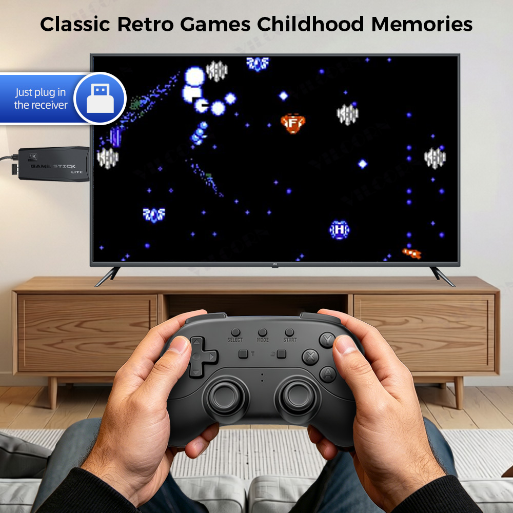 Беспроводной контроллер VILCOR – обзор и цена Retro Gaming Emulator Pc