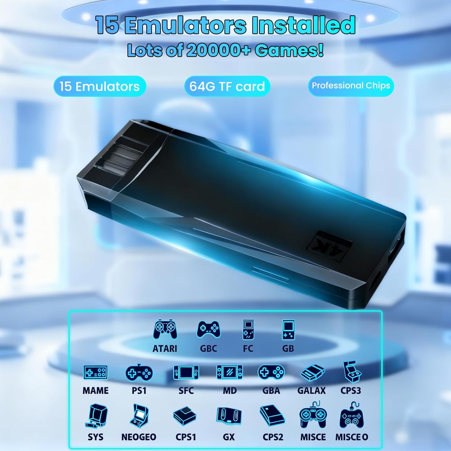 Игровая консоль M8 с 20000+ эм – обзор и цена Retro Gaming Hdmi Stick