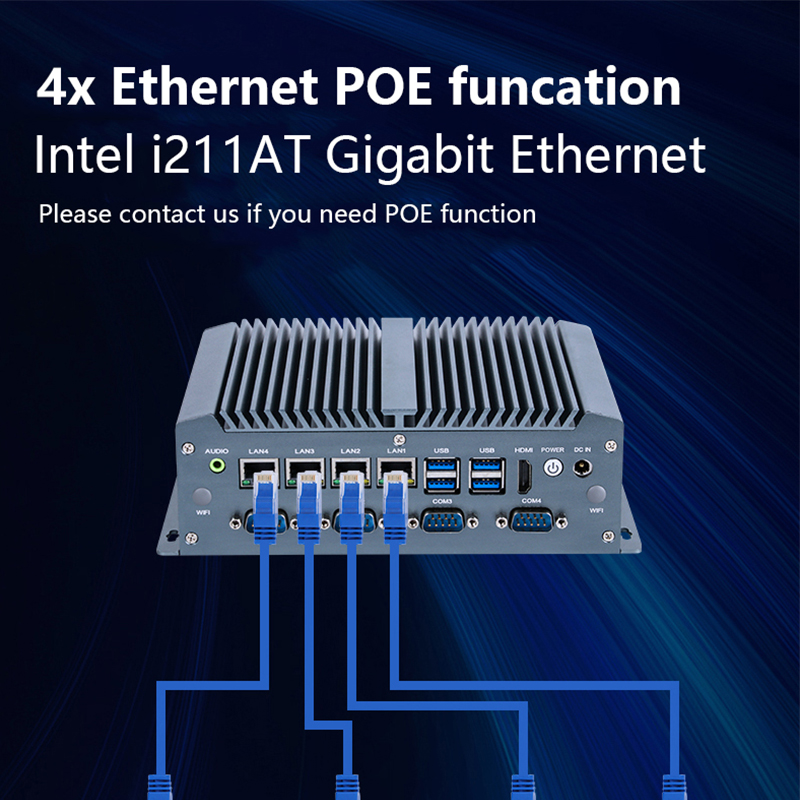 Промышленный мини-ПК XCY X77 б – обзор и цена Intel Cpu Core I7