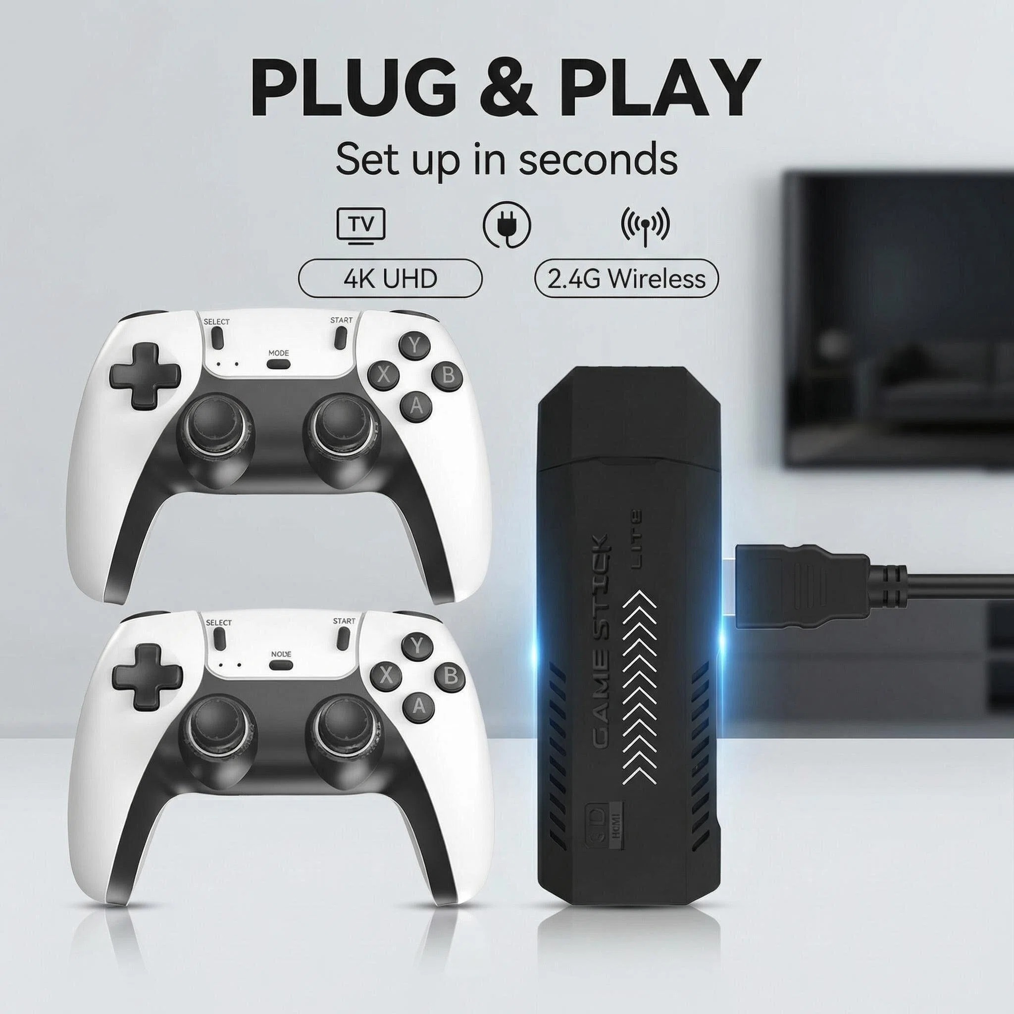 Игровая приставка X8 Ultra 4K  – обзор и цена Retro Gaming Hdmi Stick