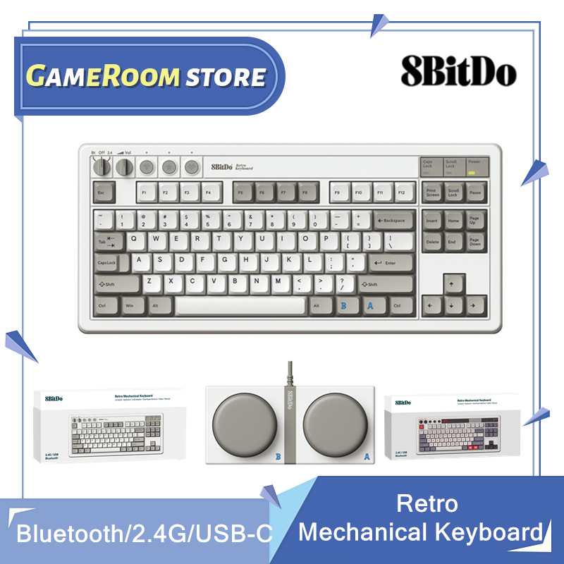 Механическая клавиатура в стил – обзор и цена Retro Gaming Keyboard