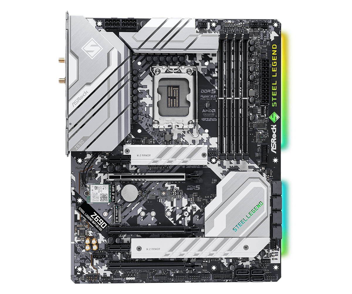 Материнская плата ASROCK Z690  – обзор и цена Intel Cpu Core I7
