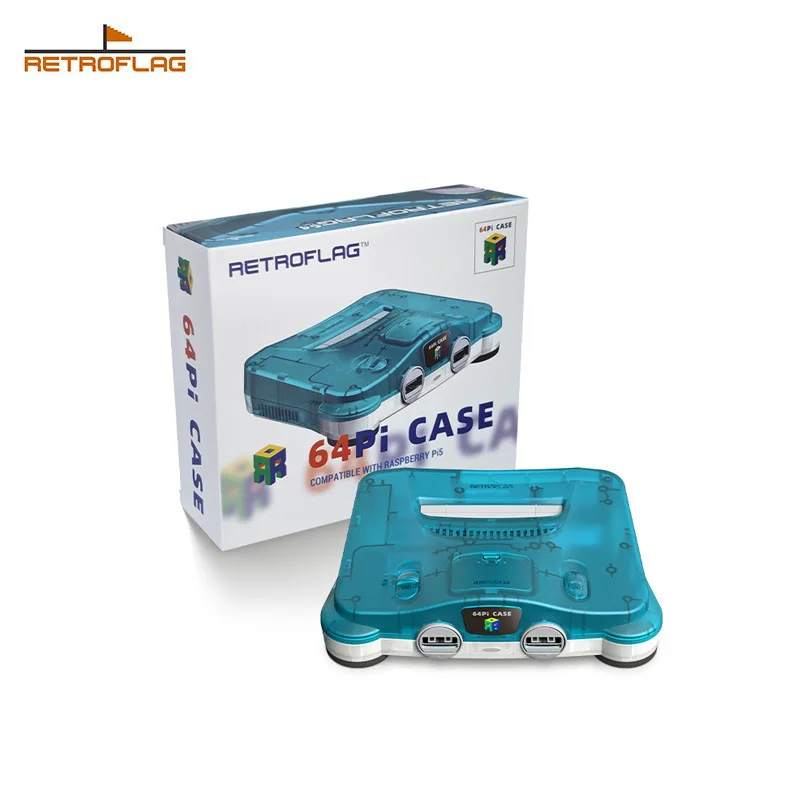 Корпус Retroflag 64Pi для Rasp – обзор и цена Retro Gaming Raspberry Pi 5