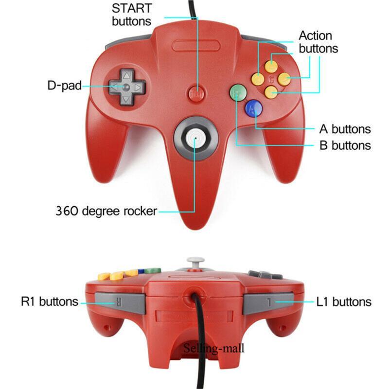 Контроллер N64, классический U – обзор и цена Retro Gaming Best Console