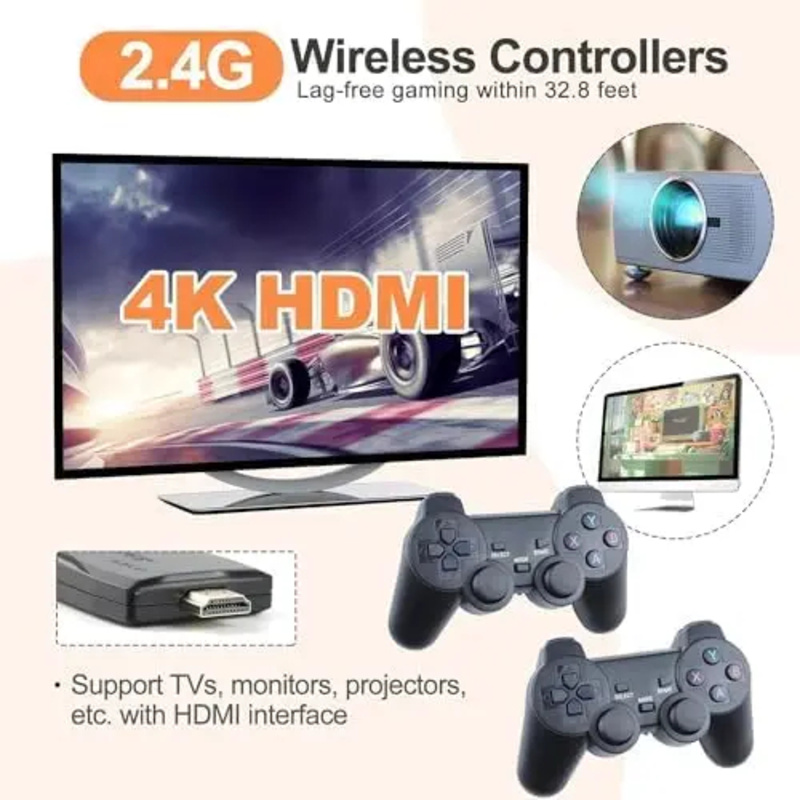 Беспроводная игровая приставка – обзор и цена Retro Gaming Hdmi Stick