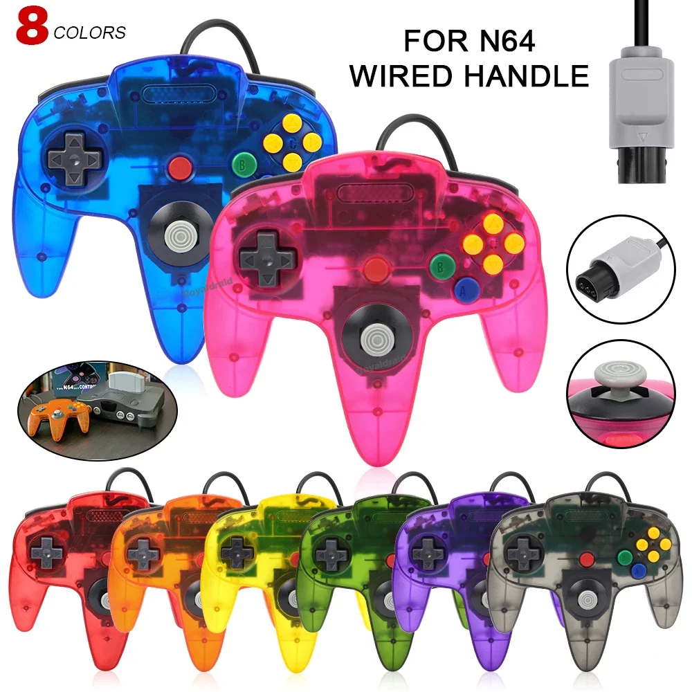 НОВЫЙ проводной геймпад для ко – обзор и цена Retro Gaming N64